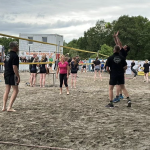 beachvolleybaltoernooi Feestweek Grootegast