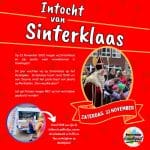 intocht Sinterklaas in Grootegast