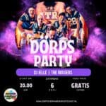 dorpsfeest Grootegast met the Rousers