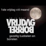 vrijdagborrel bij café de Klap in Grootegast