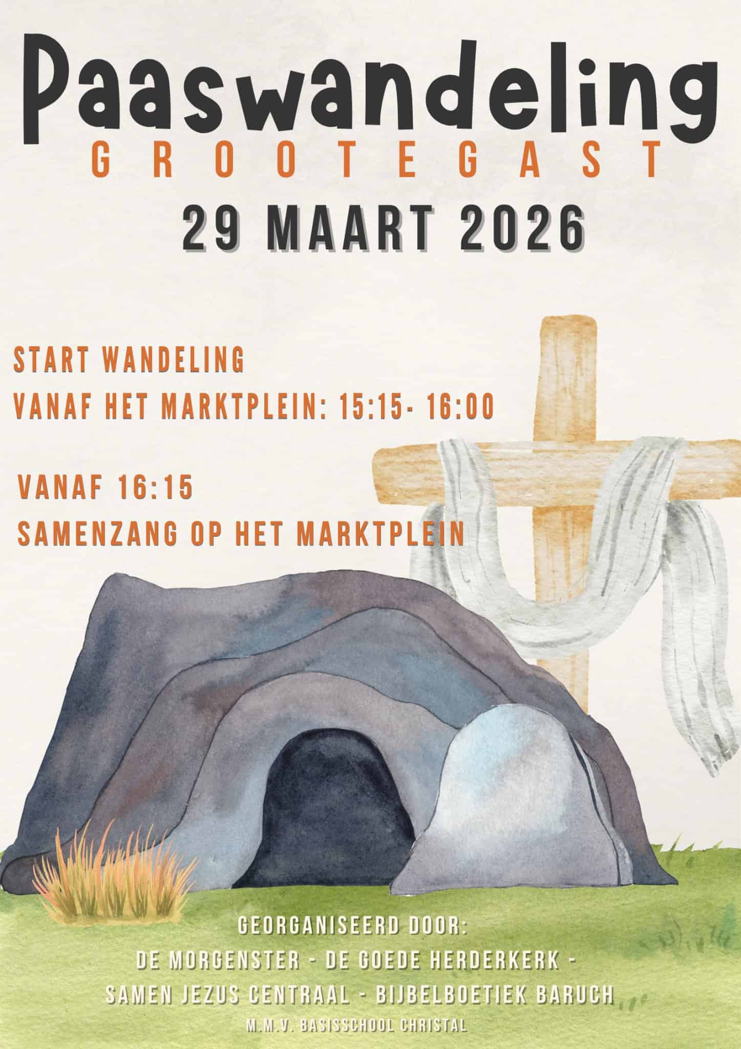 paaswandeling Grootegast