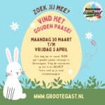 Zoek het Gouden Paasei in Grootegast