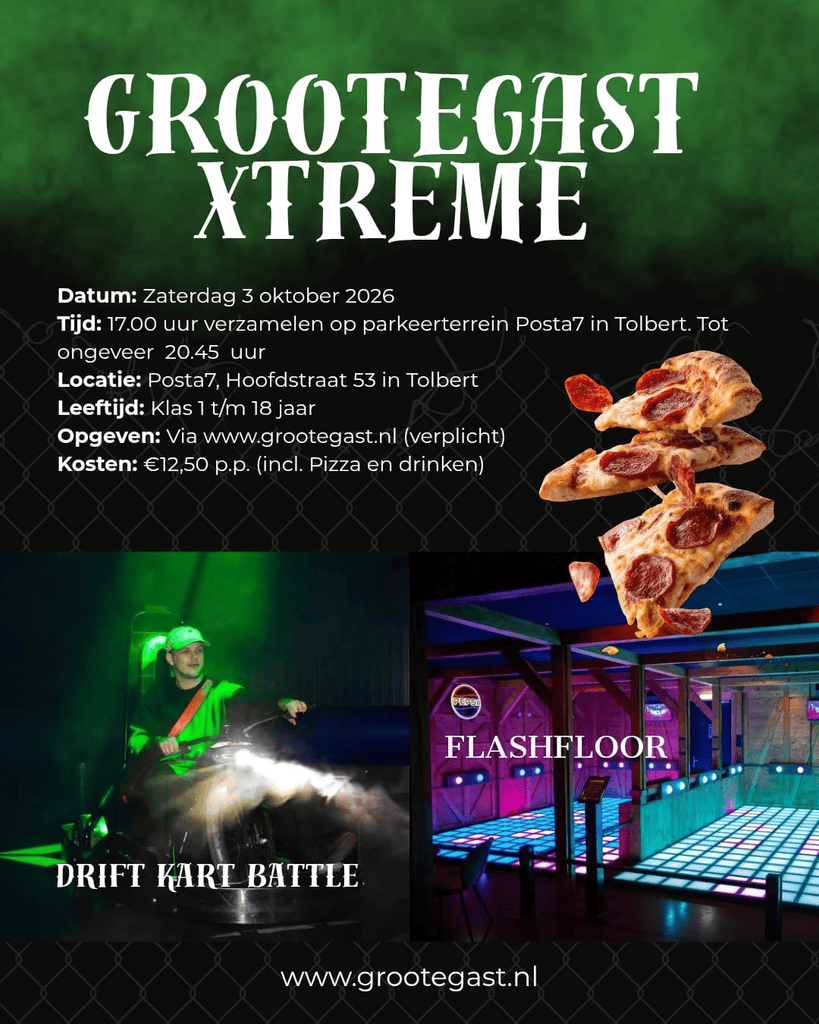 Grootegast Xtreme op 3 oktober, geef je nu op