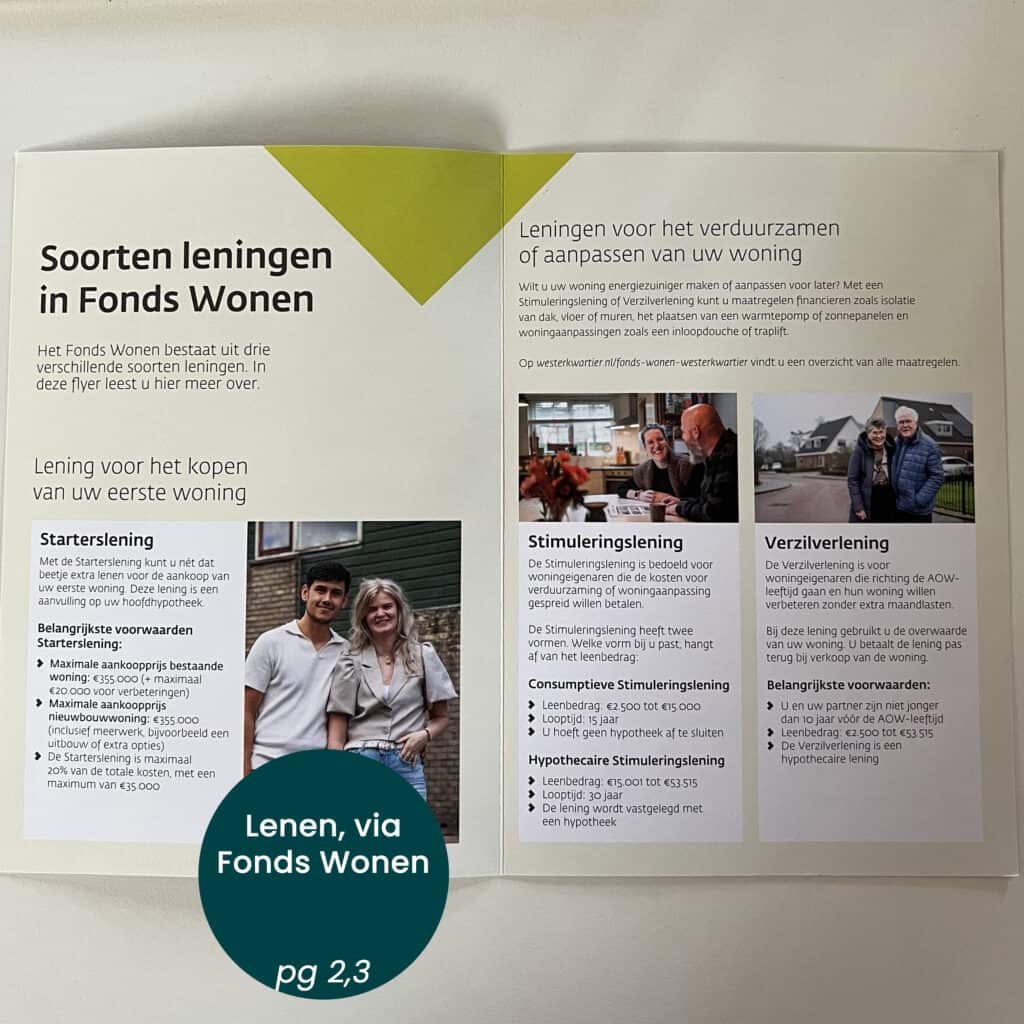 extra subsidie door de gemeente vanuit Fonds Wonen voor inwoners Grootegast die voor verduurzamen met Nij Begun